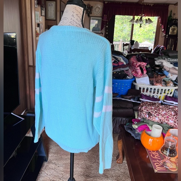 Vintage Teddy Bear Sweater Bear Heart J. J. Fargo Crew Neck 90's. - Picture 7 of 15